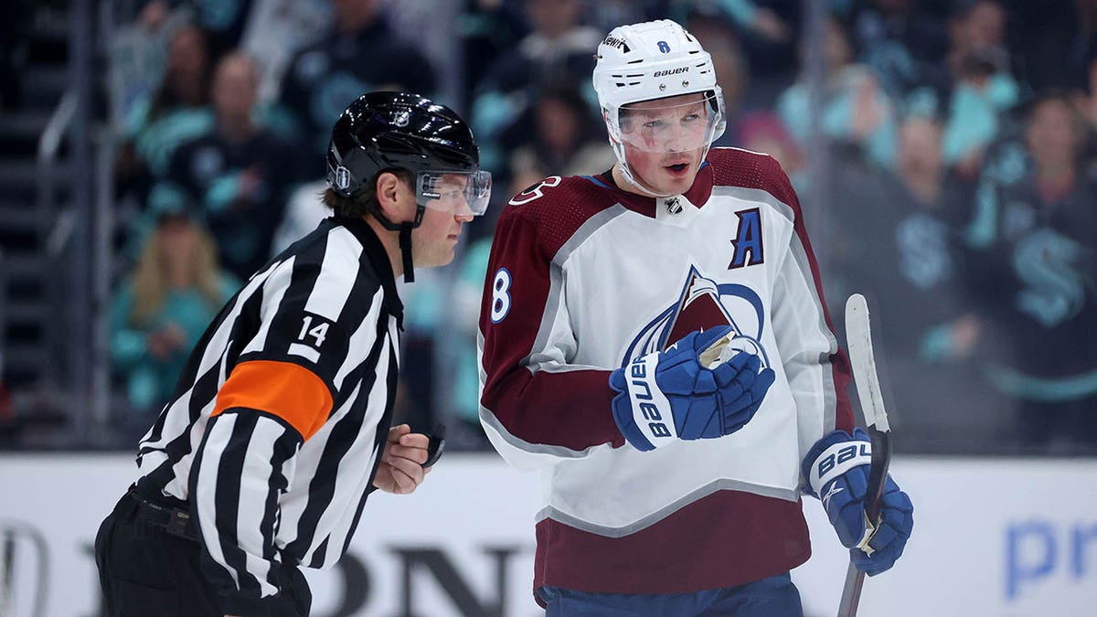 Avalanche star Cale Makar becomes unlikely villain after hit on