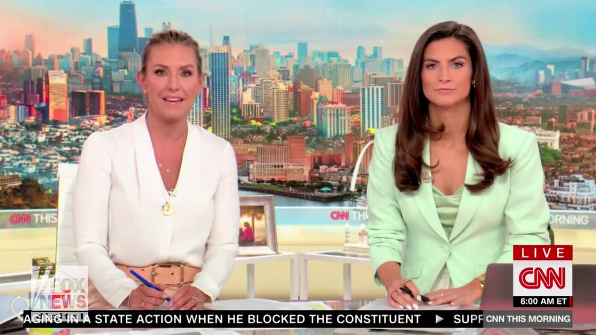 Poppy Harlow and Kaitlan Collins