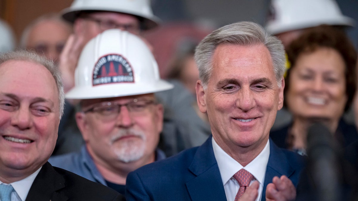 Kevin McCarthy, Steve Scalise celebrate Lower Energy Costs Act HR 1