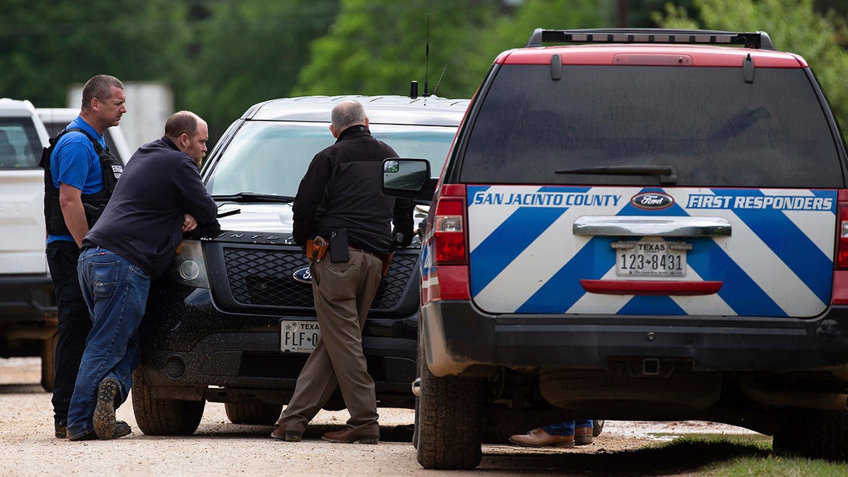 Police on scene of Cleveland, Texas, shooting