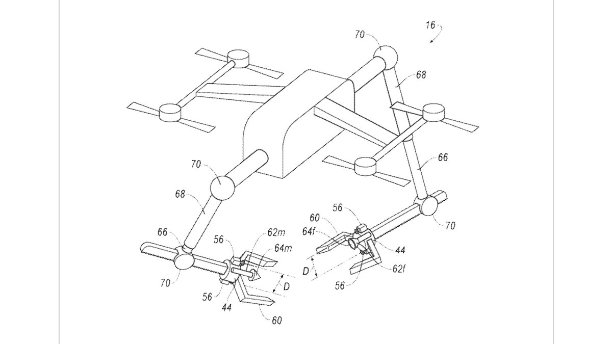 ford drone robotic arms