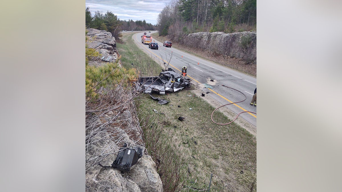 New Hampshire interstate crash