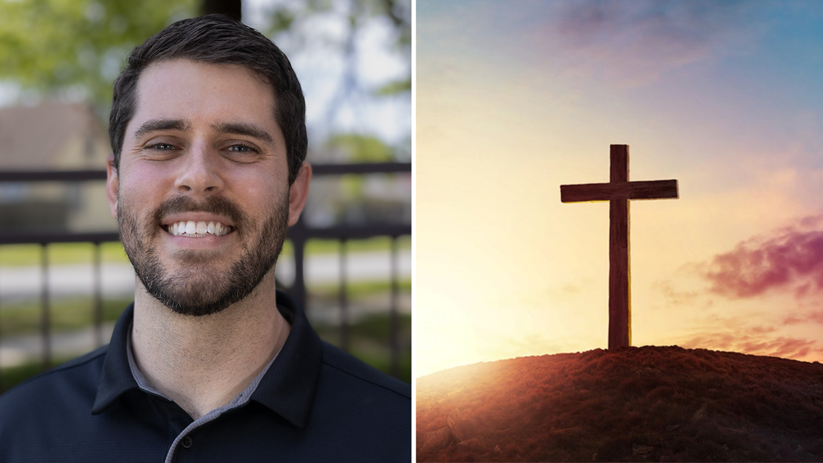 split, Connor Kraus and Easter cross image