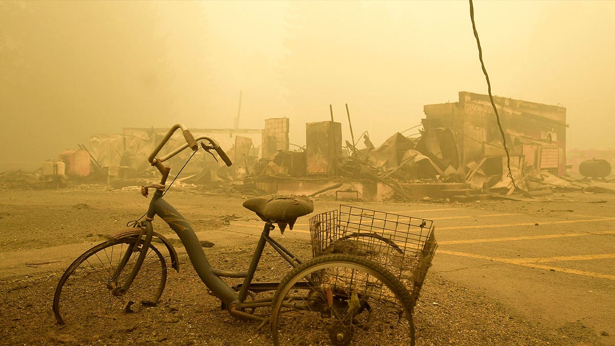 Wildfire aftermath in OR