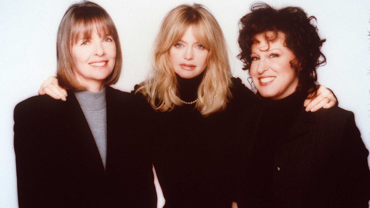 Diane Keaton, Goldie Hawn and Bette Midler in a shoot for "First Wives Club"