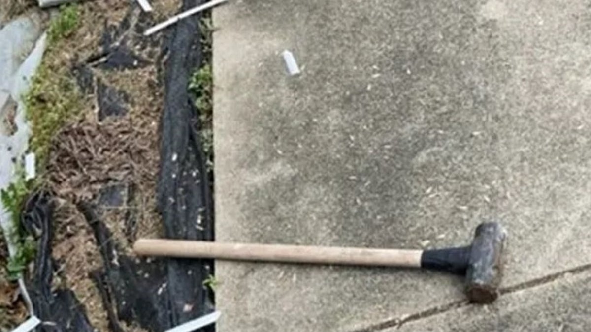 Hammer used in attempted break-in