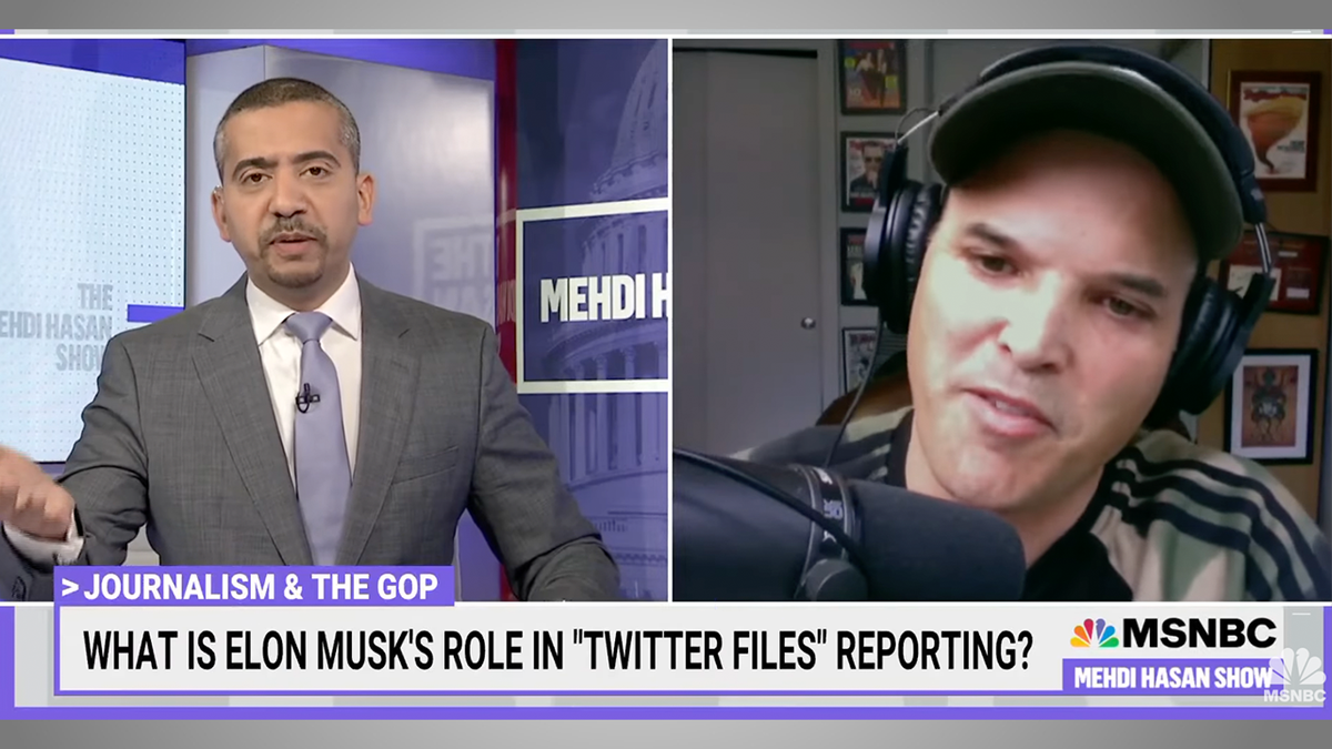 Mehdi Hasan and Matt Taibbi debate Twitter files