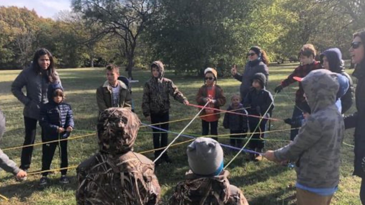 Home-school group allows children to learn outdoors