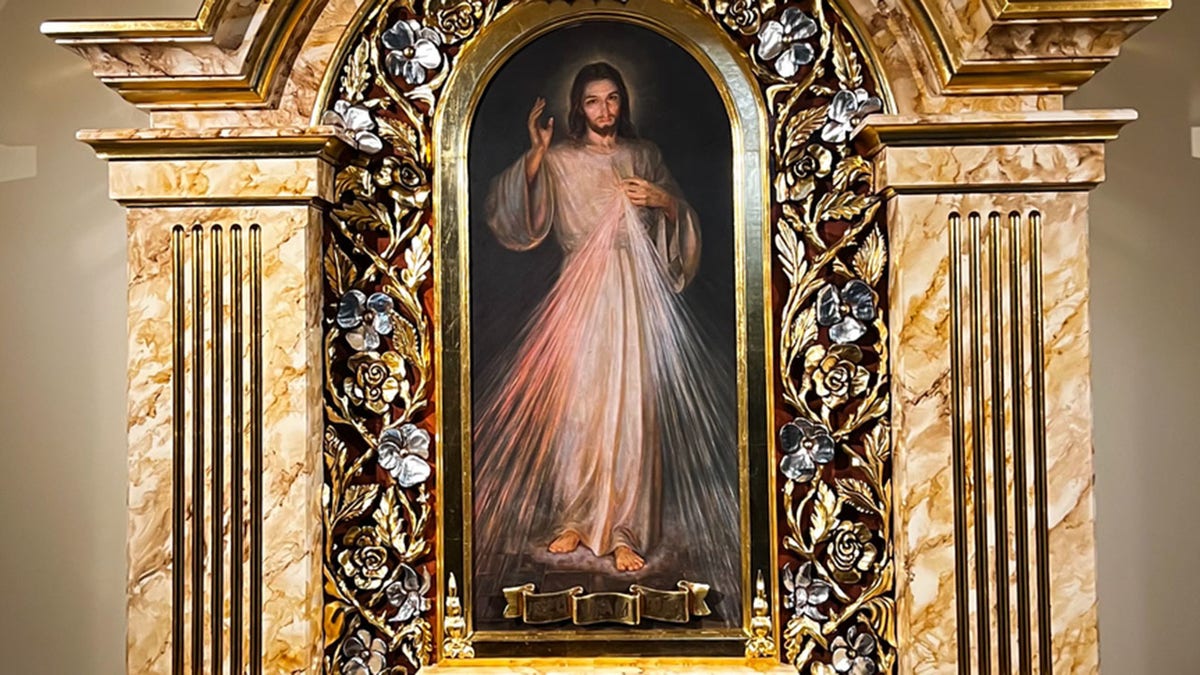 Divine mercy Jesus Poland