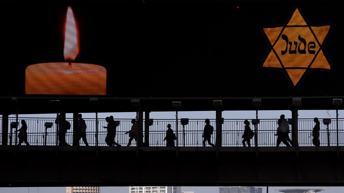 People walking in Israel 