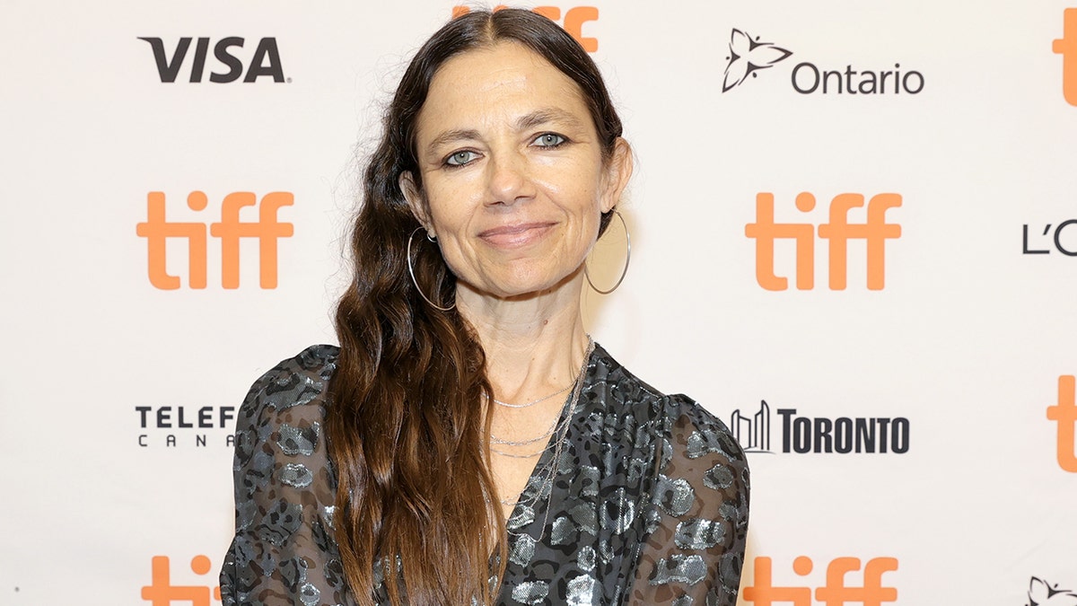 Justine Bateman on the red carpet