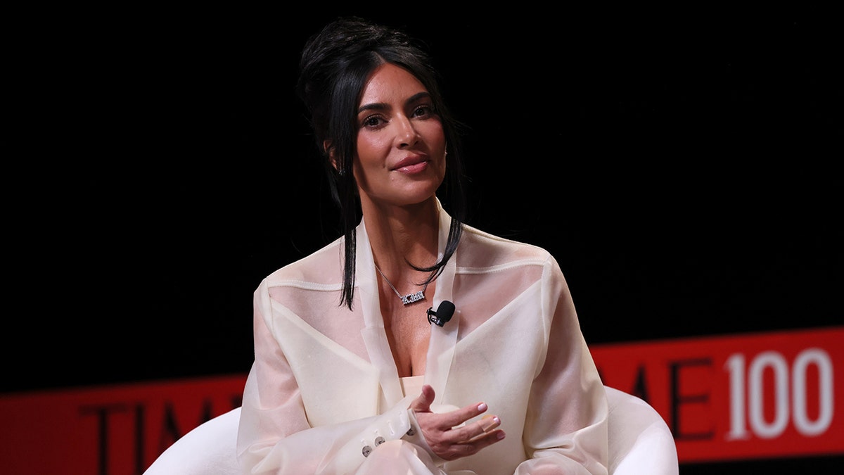 Kim Kardashian at the Time 100 Summit