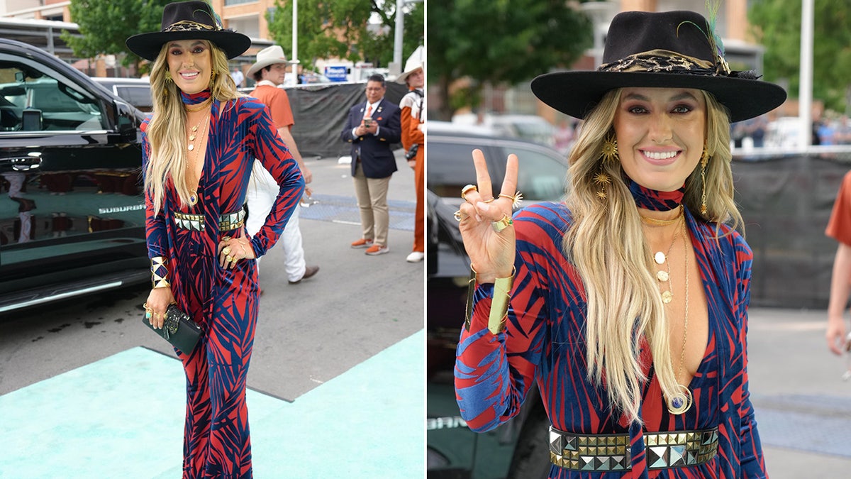 Yellowstone star Lainey Wilson arrives at CMT Music Awards