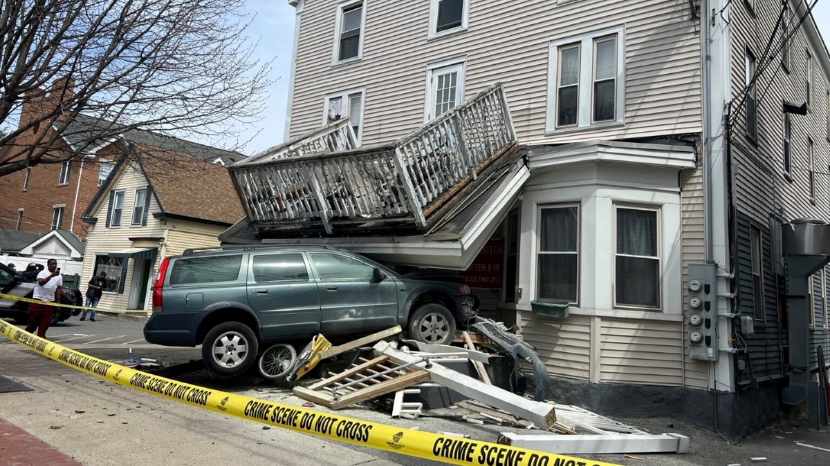 Methuen crash scene