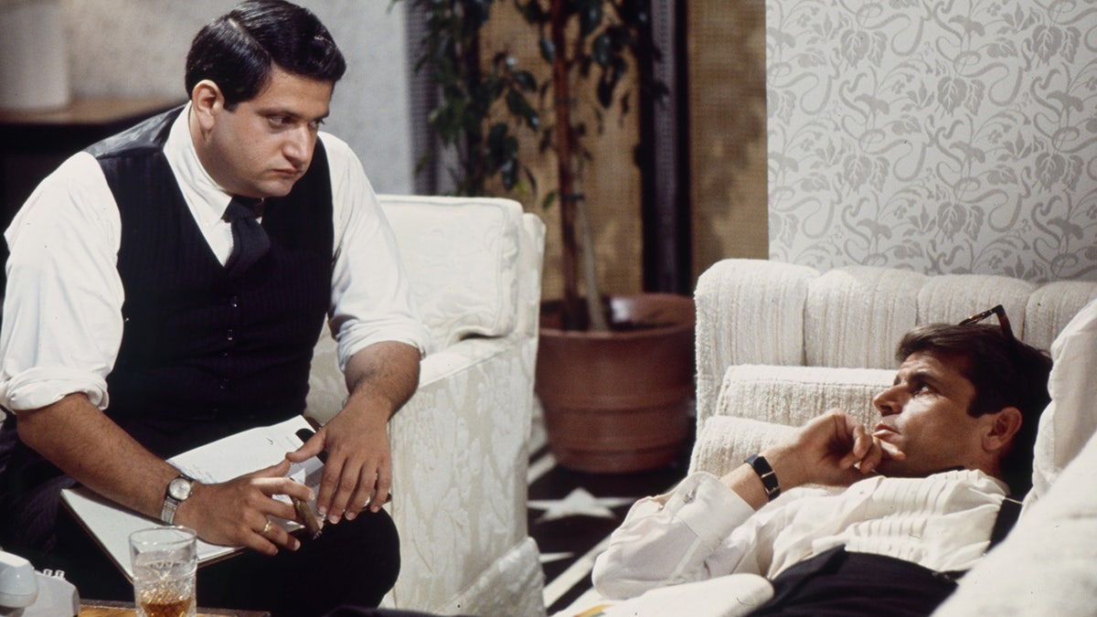 Michael Lerner and William Devane in The Missiles of October