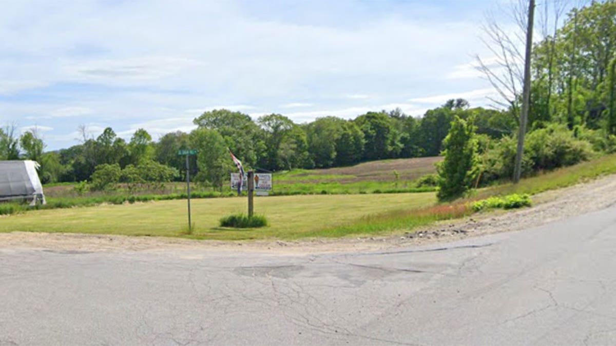 Google screenshot of New Hampshire road