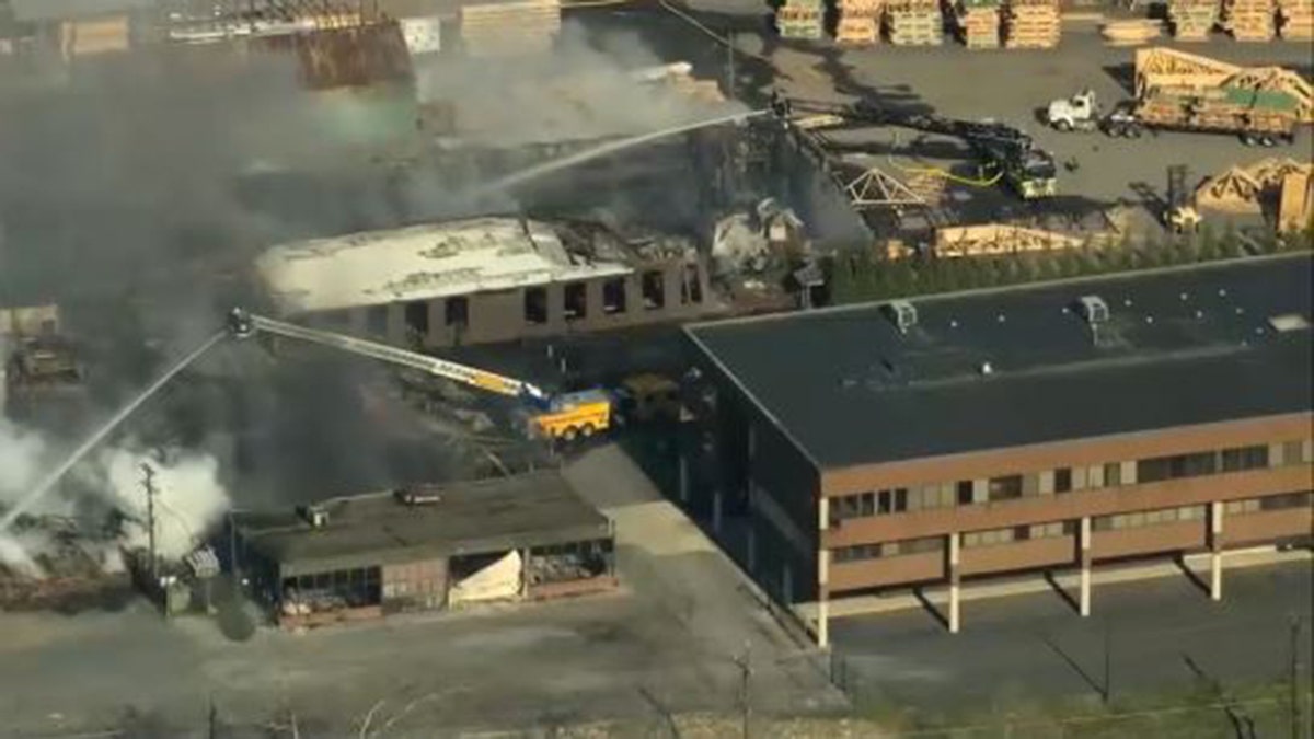 Pennsylvania warehouse fire three