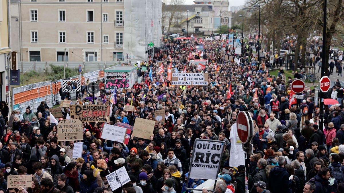 France Pension Protests