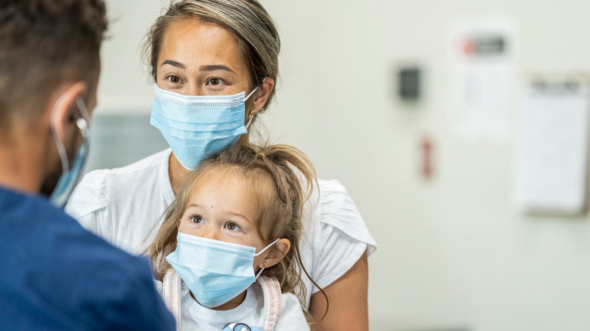 Patients in masks