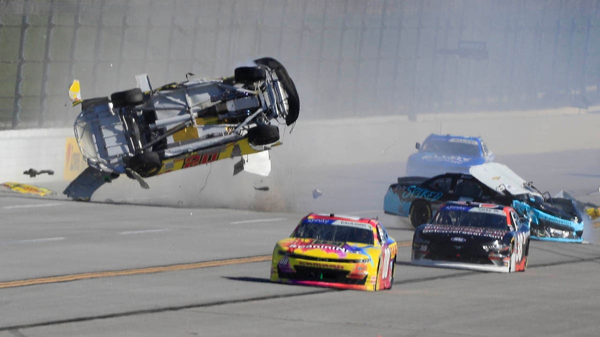 Crash at Talladega