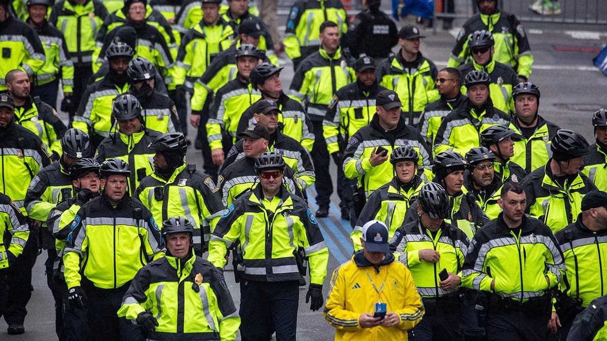 police at boston marathon