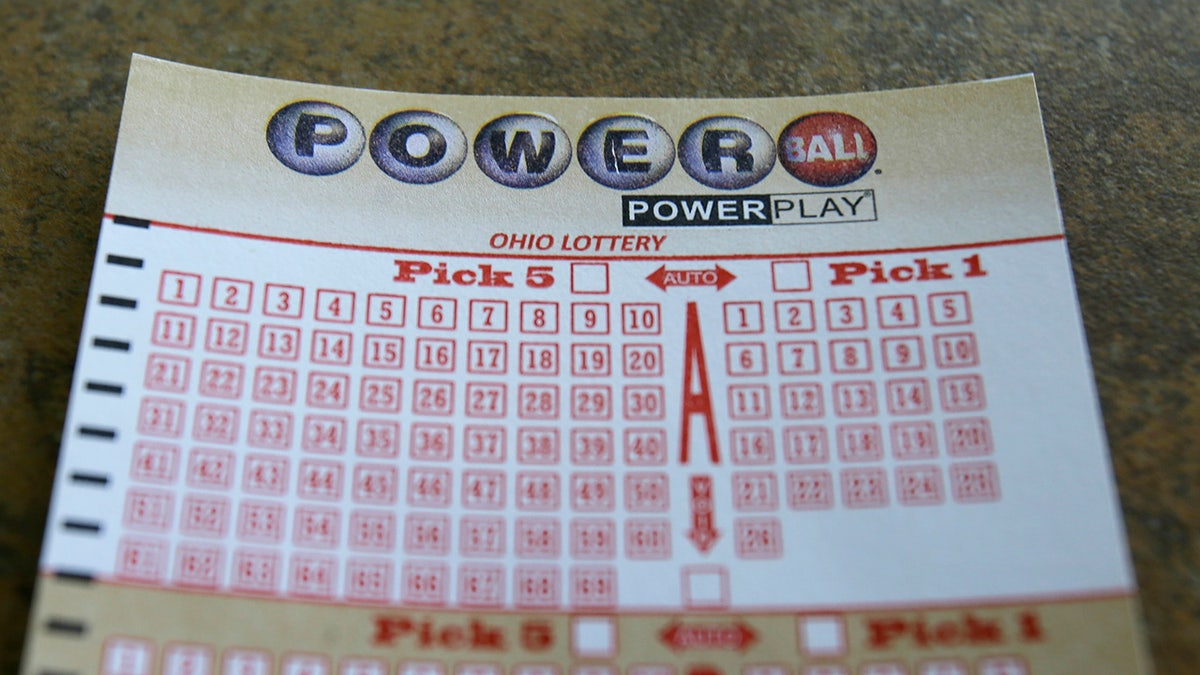 Ohio Powerball ticket