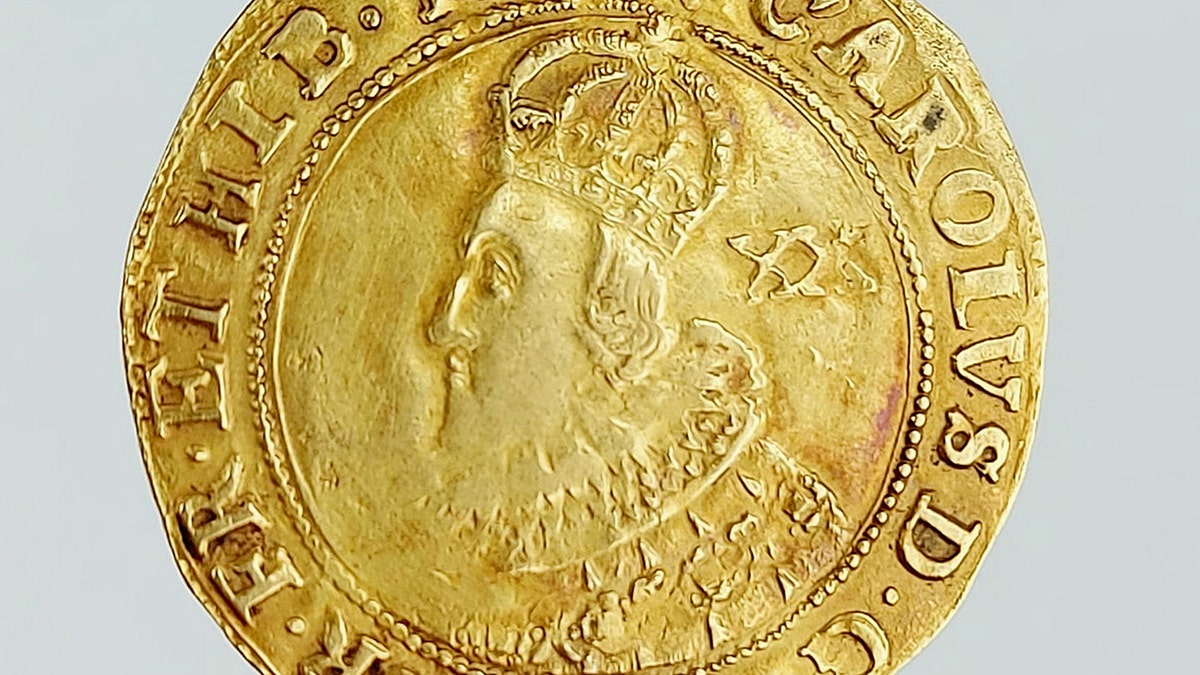 gold coin charles I