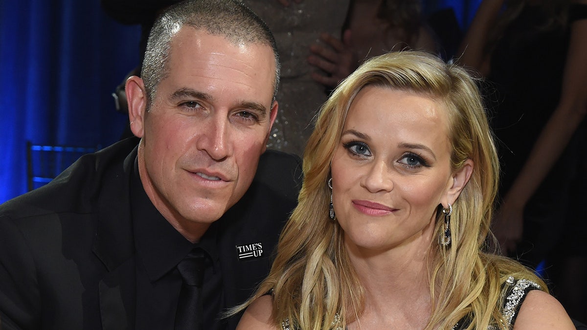 Reese Witherspoon and ex-husband Jim Toth attend Moet event in Los Angeles.