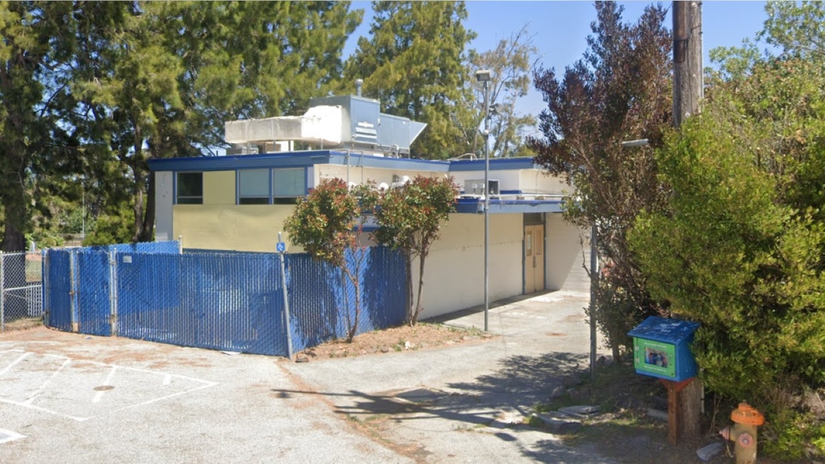 Exterior of El Crystal Elementary School