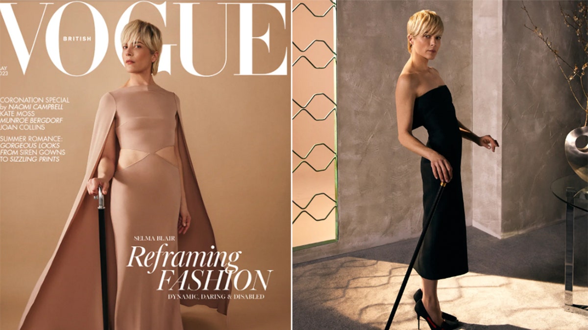 selma blair British Vogue Cover