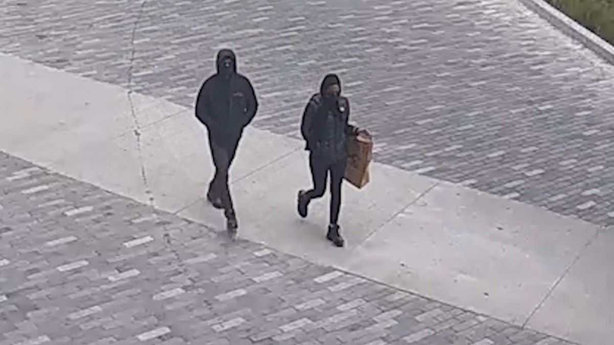 suspects walking
