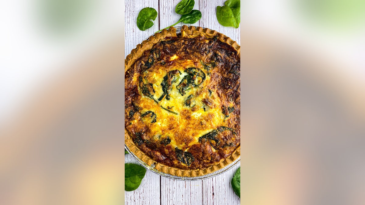 spinach quiche