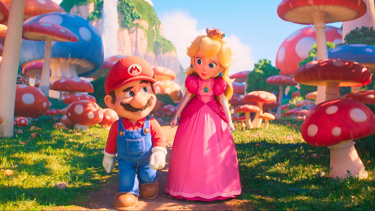 Super Mario Bros. Movie animated characters feature voices from Chris Pratt and Anya Taylor-Joy