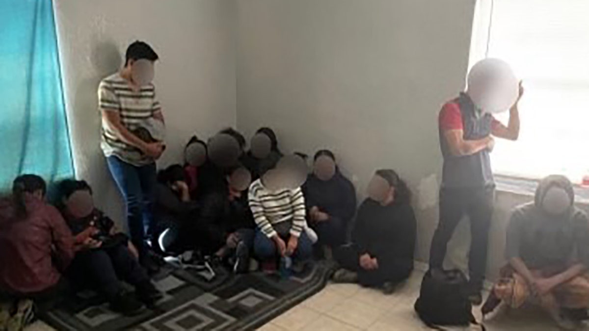 Illegal immigrants found hiding in stash house