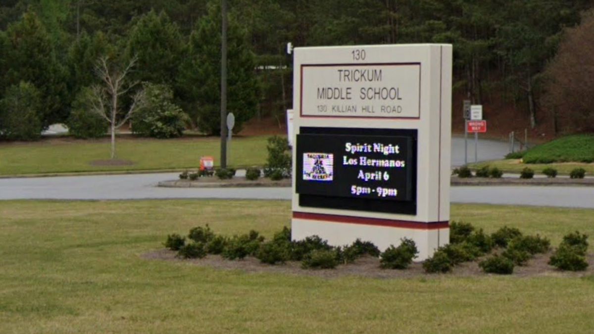 Trickum Middle School sign