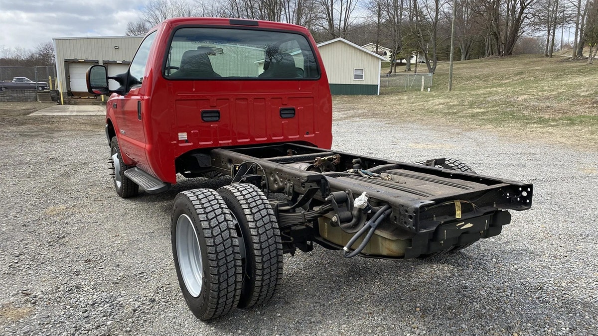 Truck rear