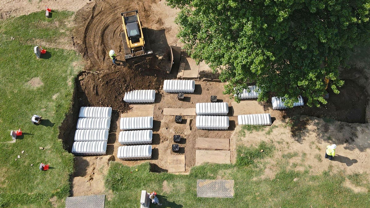 Tulsa excavation site