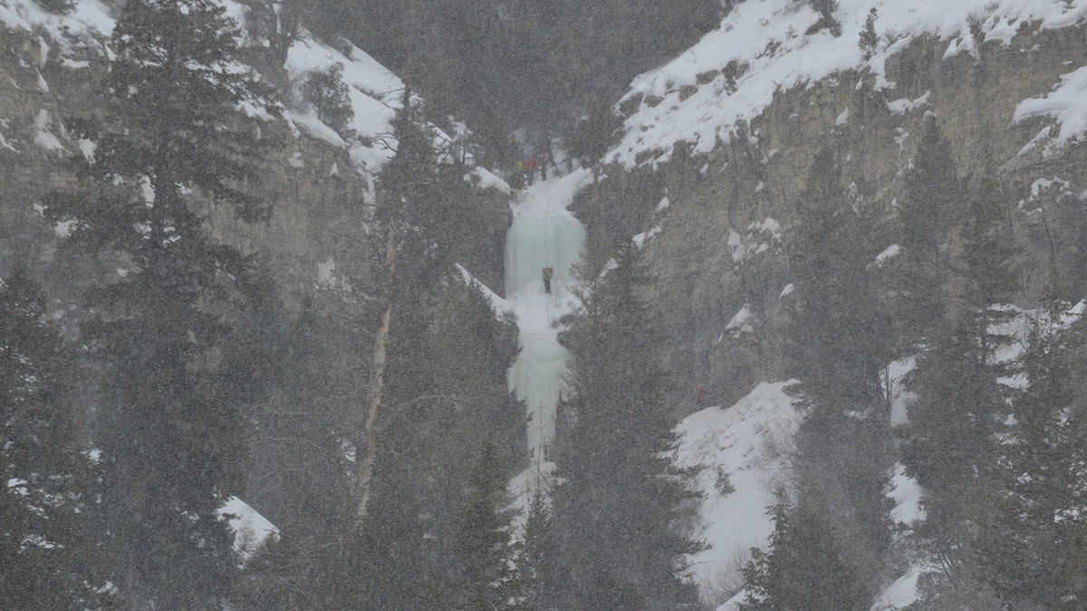 Raven Falls in Duchesne County, Utah