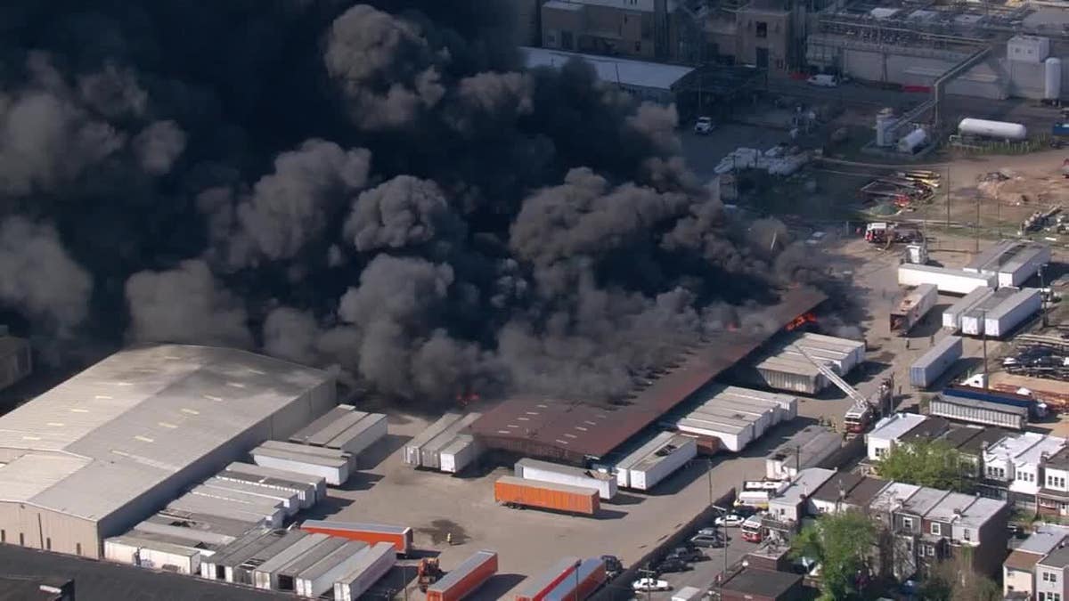 Philly warehouse fire