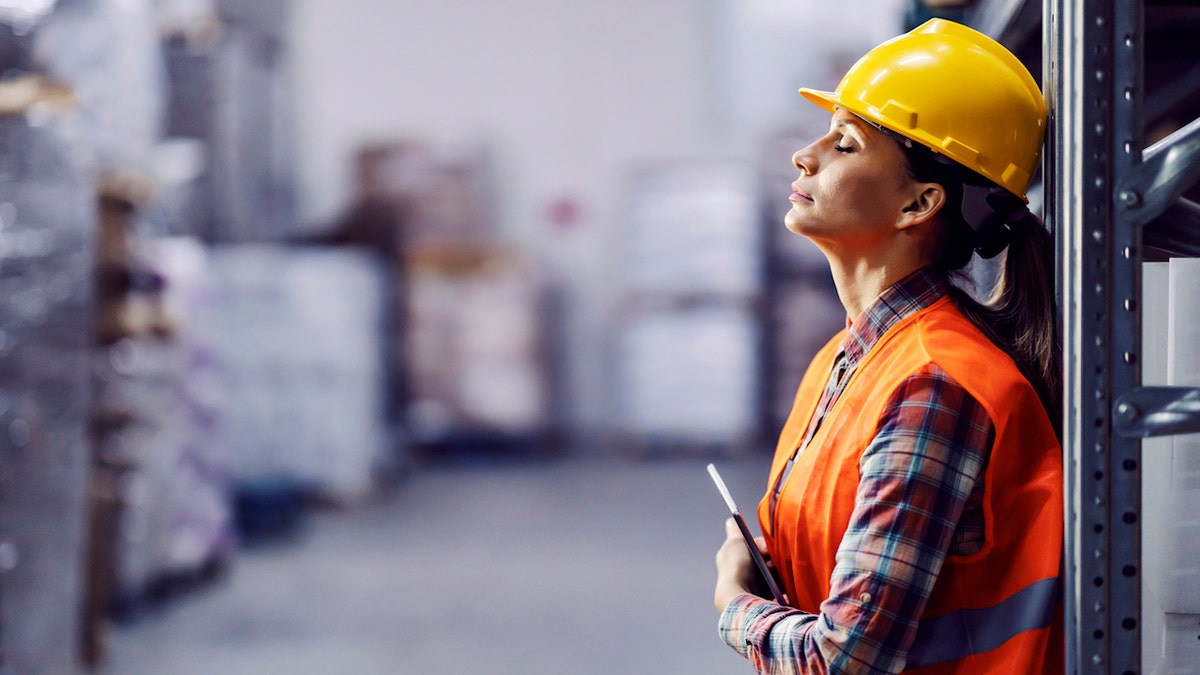 Woman at factory