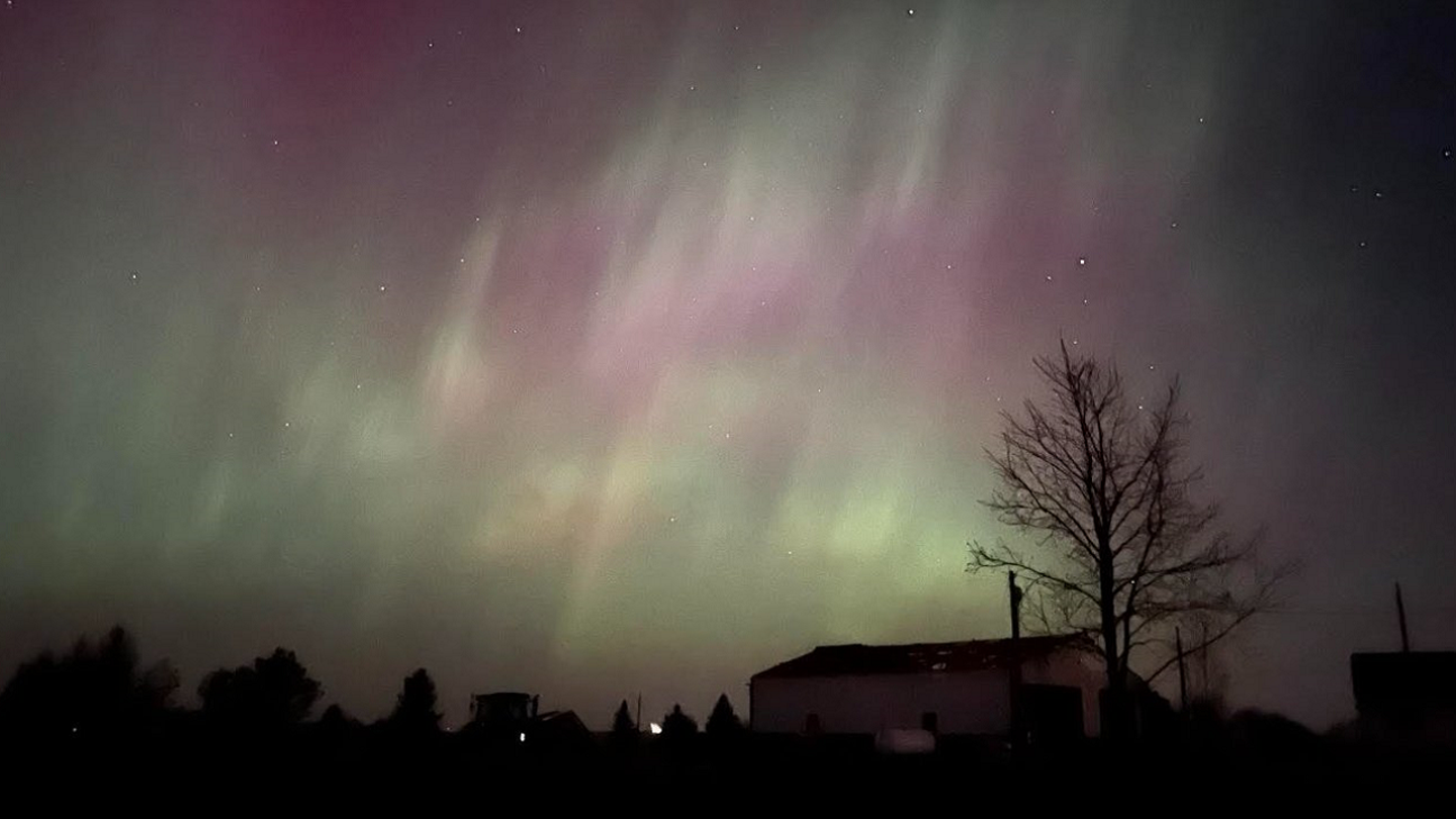 Northern lights Iowa