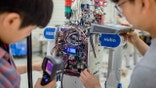 SEOUL, SOUTH KOREA - 2018/06/05: Students at KAIST (Korea Advanced Institute of Science and Technology), technical university, working on a robot  at the newly opened research center for humanoid robots. (Photo by Jonas Gratzer/LightRocket via Getty Images)