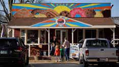 New Hampshire bakery fights town in freedom of speech case regarding student-drawn mural