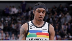 Timberwolves' Jaden McDaniels punches wall, injures hand moments after Rudy Gobert punched teammate