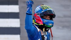 Kyle Larson holds off Joey Logano at Martinsville