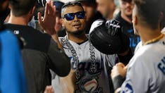 Defending batting champion Luis Arraez hits for Marlins' first cycle in franchise history