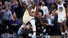 Warriors' Draymond Green suspended for Game 3 after stepping on Kings' Domantas Sabonis' chest