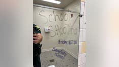 Florida teen girls arrested over ominous graffiti in school bathroom
