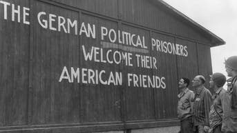 On this day, April 11, 1945, US troops enter Buchenwald concentration camp