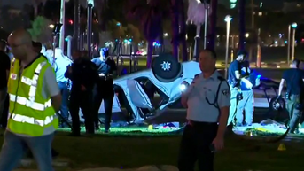 Israel terror attack in Tel Aviv leaves one dead, multiple injured after car rams into crowd
